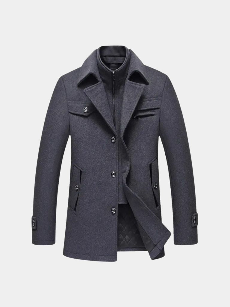 Essential Wool Blend Coat - Dalton & Rowe