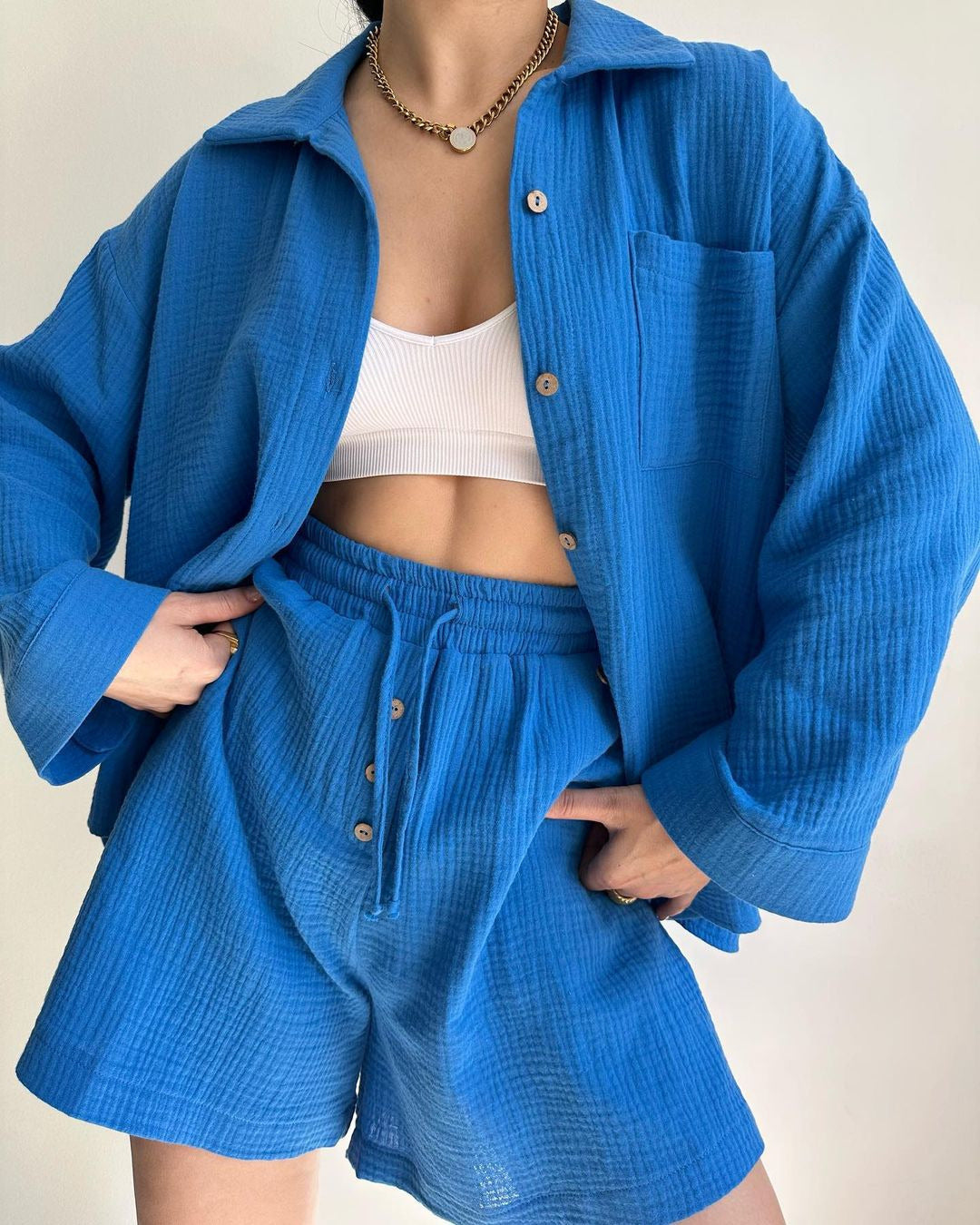 Brigette - Conjunto de Dos Piezas Aireado