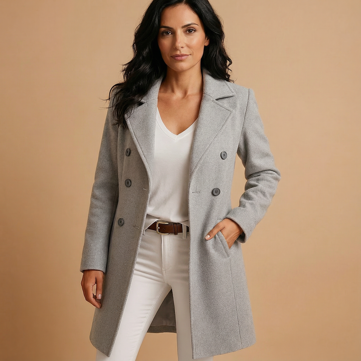 Lunori - Abrigo Clásico Elegante