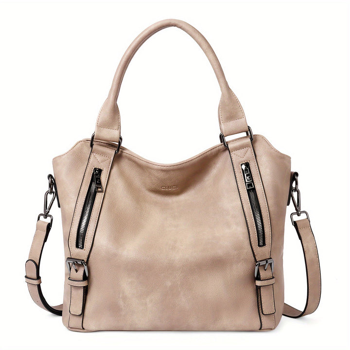 Laurine | Bolsa Tote Elegante Multi-Zips
