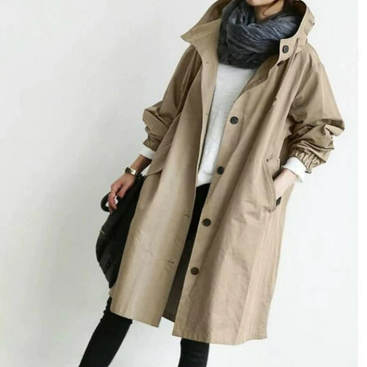Mandy - Abrigo Trench Elegante Impermeable