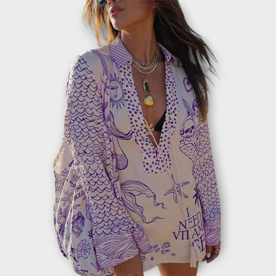 Yasmine | Vestido Bohemio Artístico