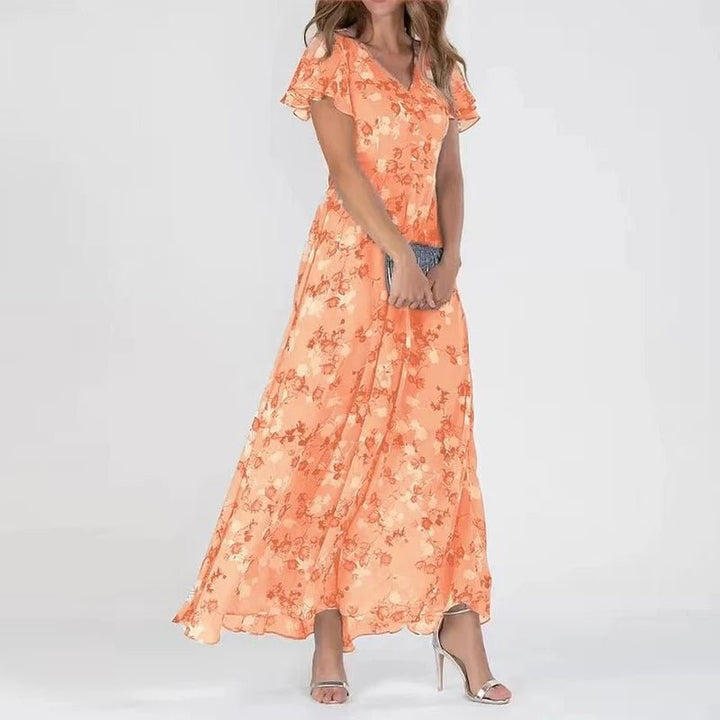 Léonie | Vestido Maxi Floral Ligero