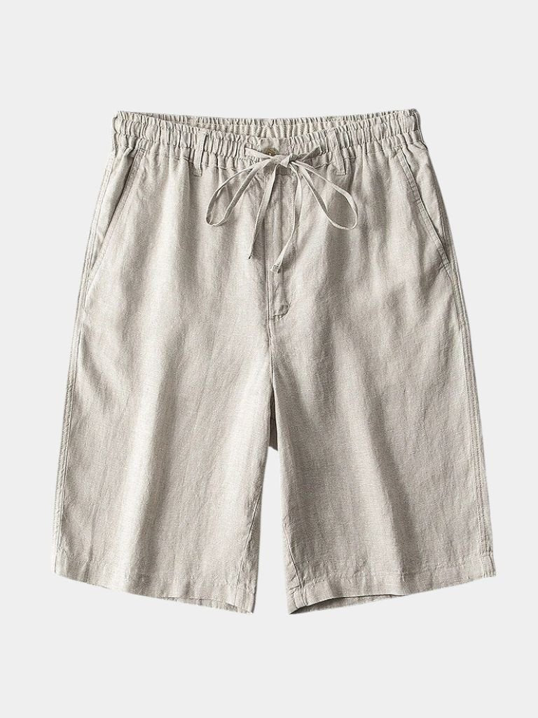 Gris Mariner Linen Shorts - Dalton & Rowe