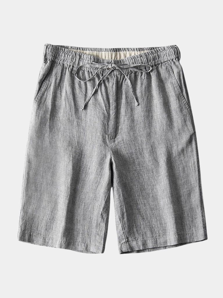 Gris Mariner Linen Shorts - Dalton & Rowe
