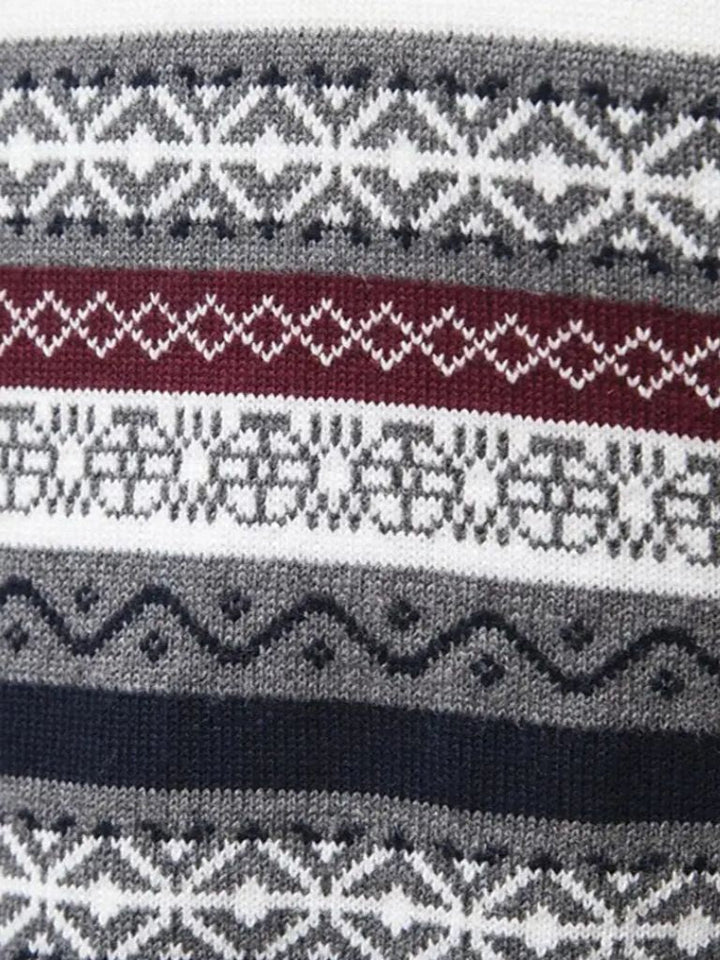 Half Zip Knit Pullover Sweater - Dalton & Rowe
