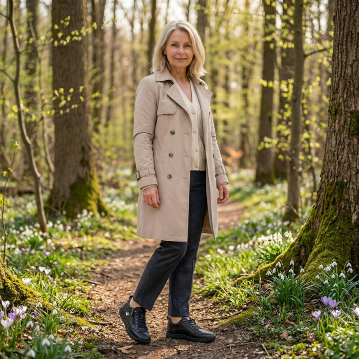 Margaux | Zapatos Ortopédicos con Cremallera