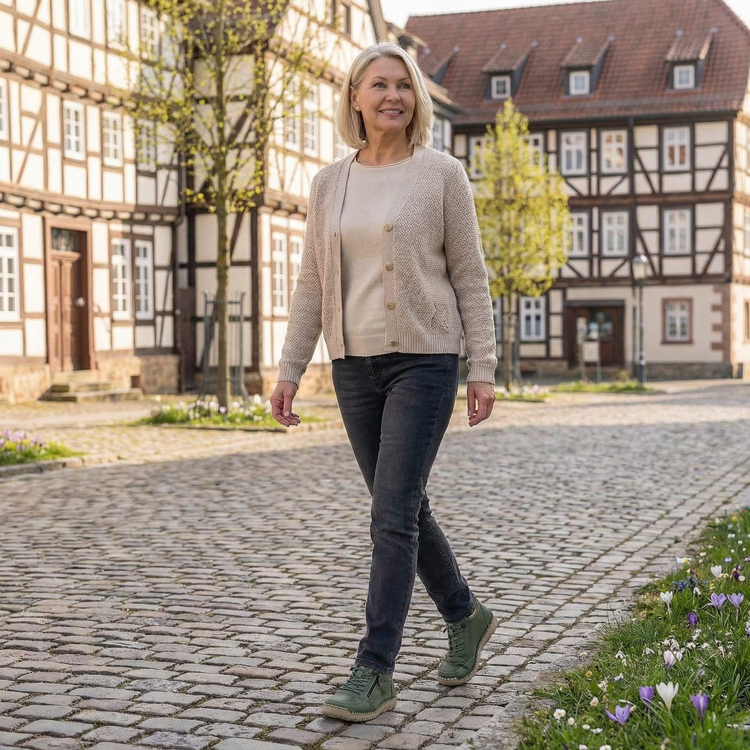 Margaux | Zapatos Ortopédicos con Cremallera