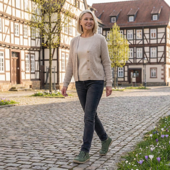 Margaux | Zapatos Ortopédicos con Cremallera