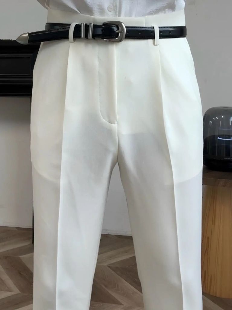 Hollywood Classic Trousers (Belt Included) - Dalton & Rowe
