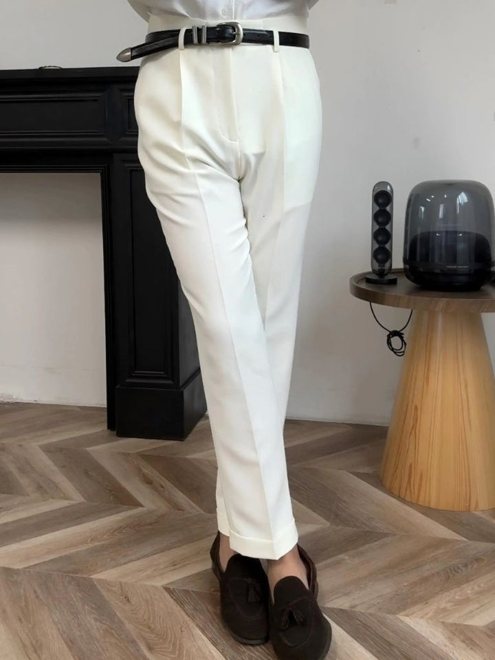 Hollywood Classic Trousers (Belt Included) - Dalton & Rowe