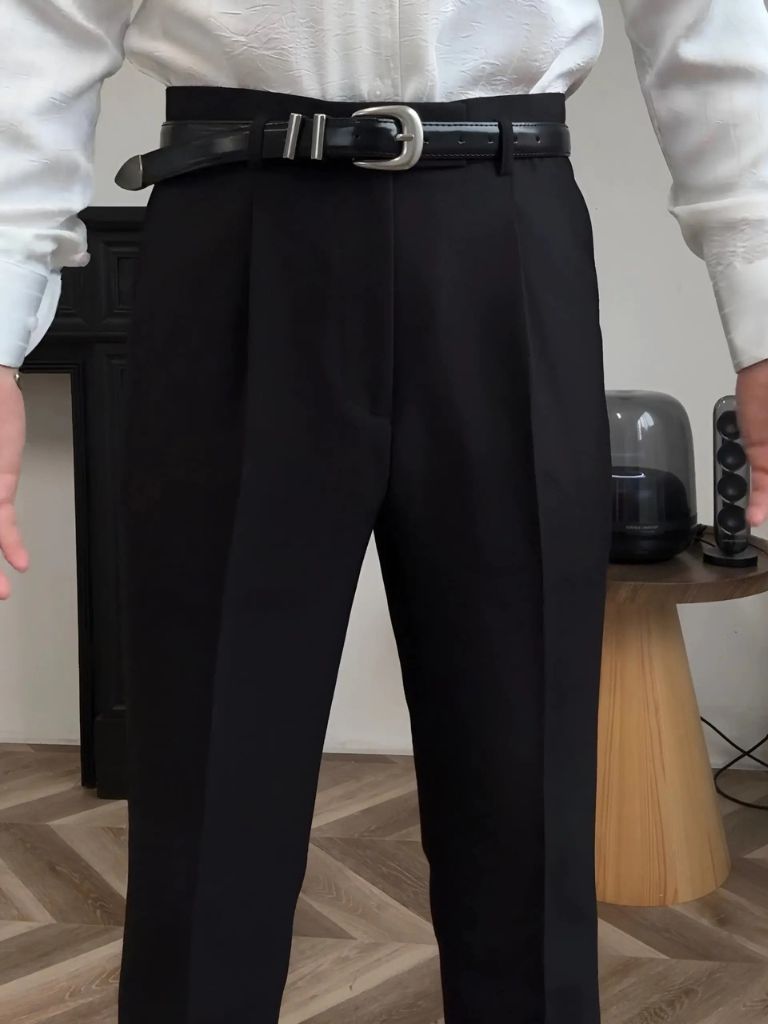 Hollywood Classic Trousers (Belt Included) - Dalton & Rowe