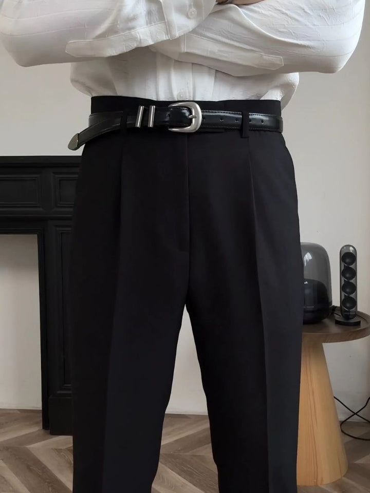 Hollywood Classic Trousers (Belt Included) - Dalton & Rowe