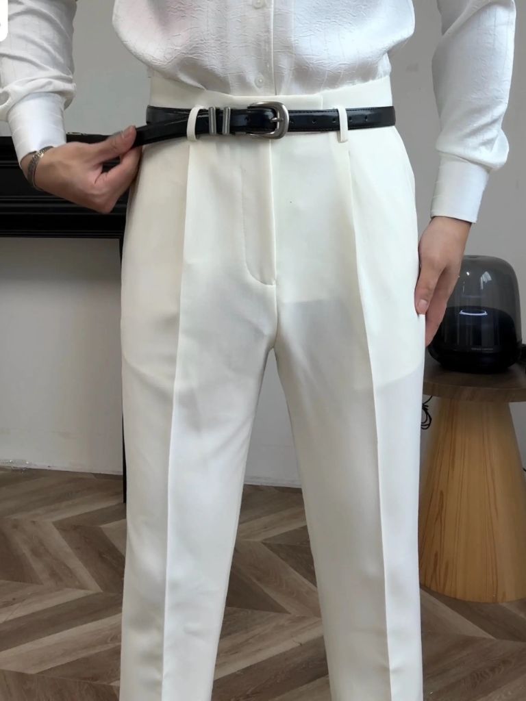 Hollywood Classic Trousers (Belt Included) - Dalton & Rowe