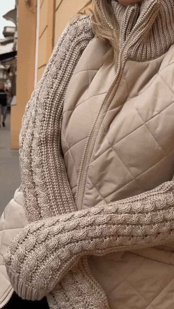 Nora - Chaqueta Acolchada Elegante