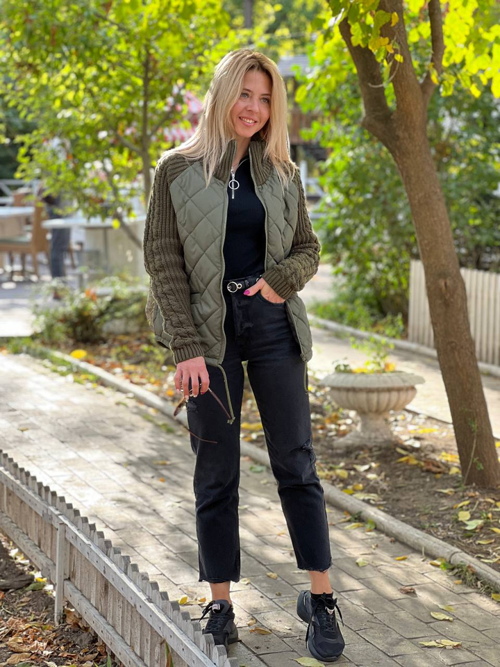 Nora - Chaqueta Acolchada Elegante