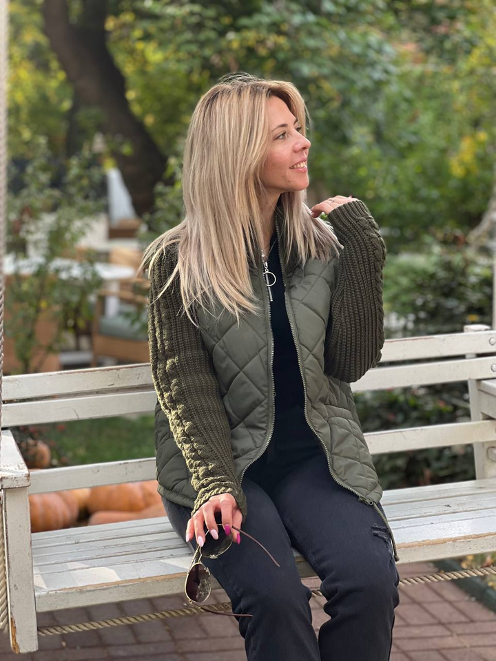 Nora - Chaqueta Acolchada Elegante