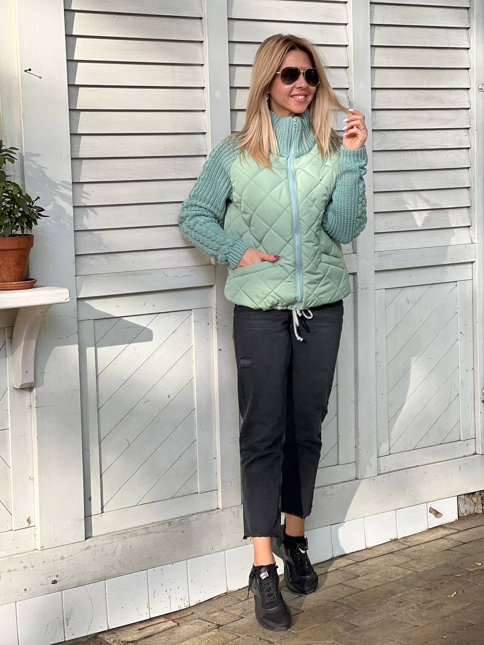 Nora - Chaqueta Acolchada Elegante