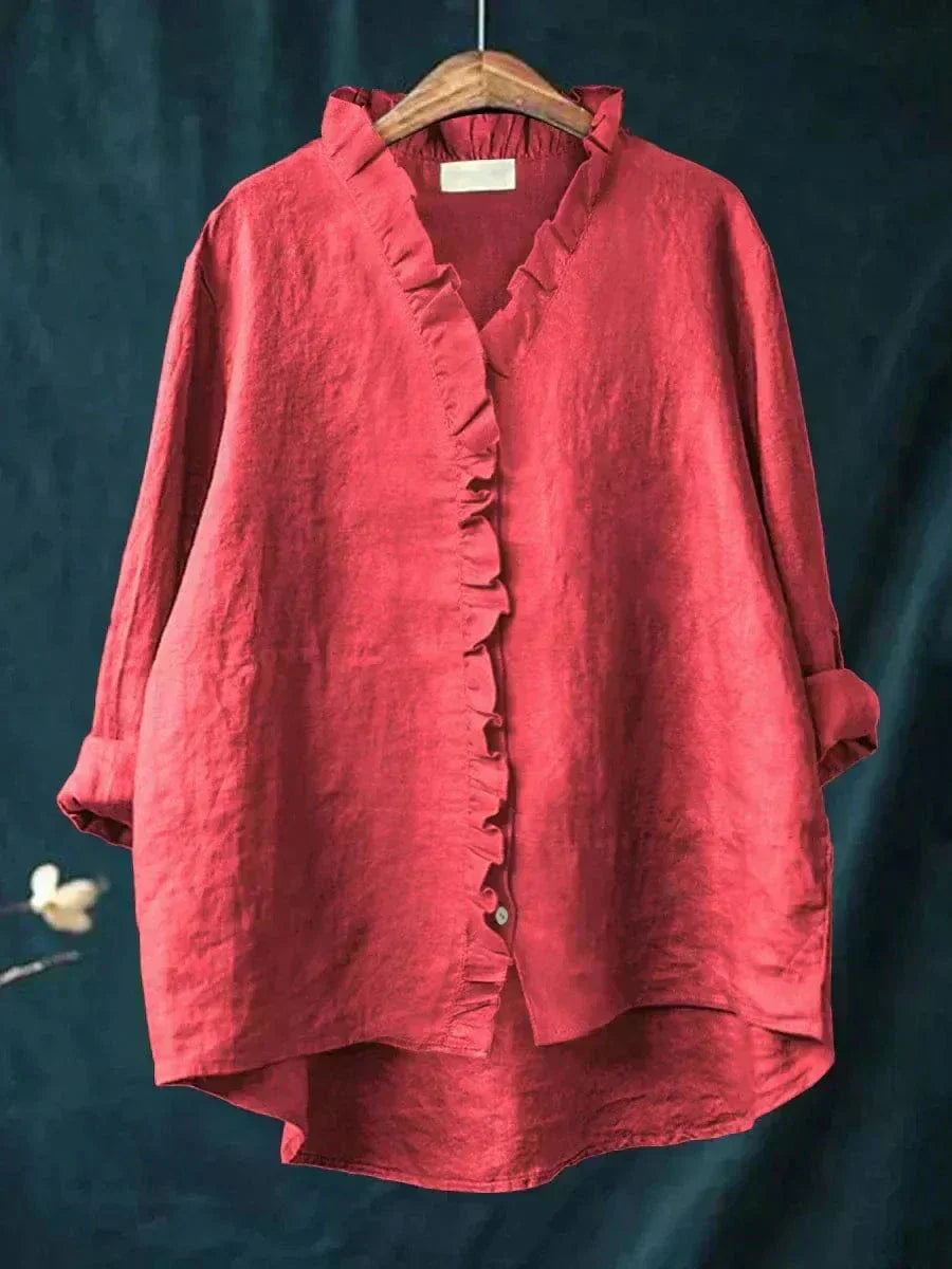 Célestine | Blusa con Volantes Delicados