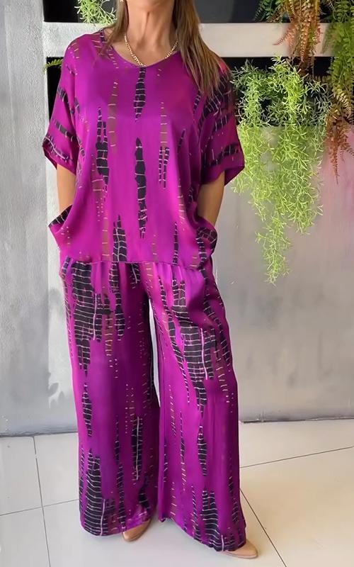 Marie - Conjunto Impreso Casual