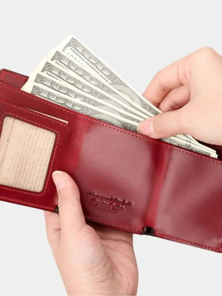 Leather Magnet Wallet Anti-Scam - Dalton & Rowe