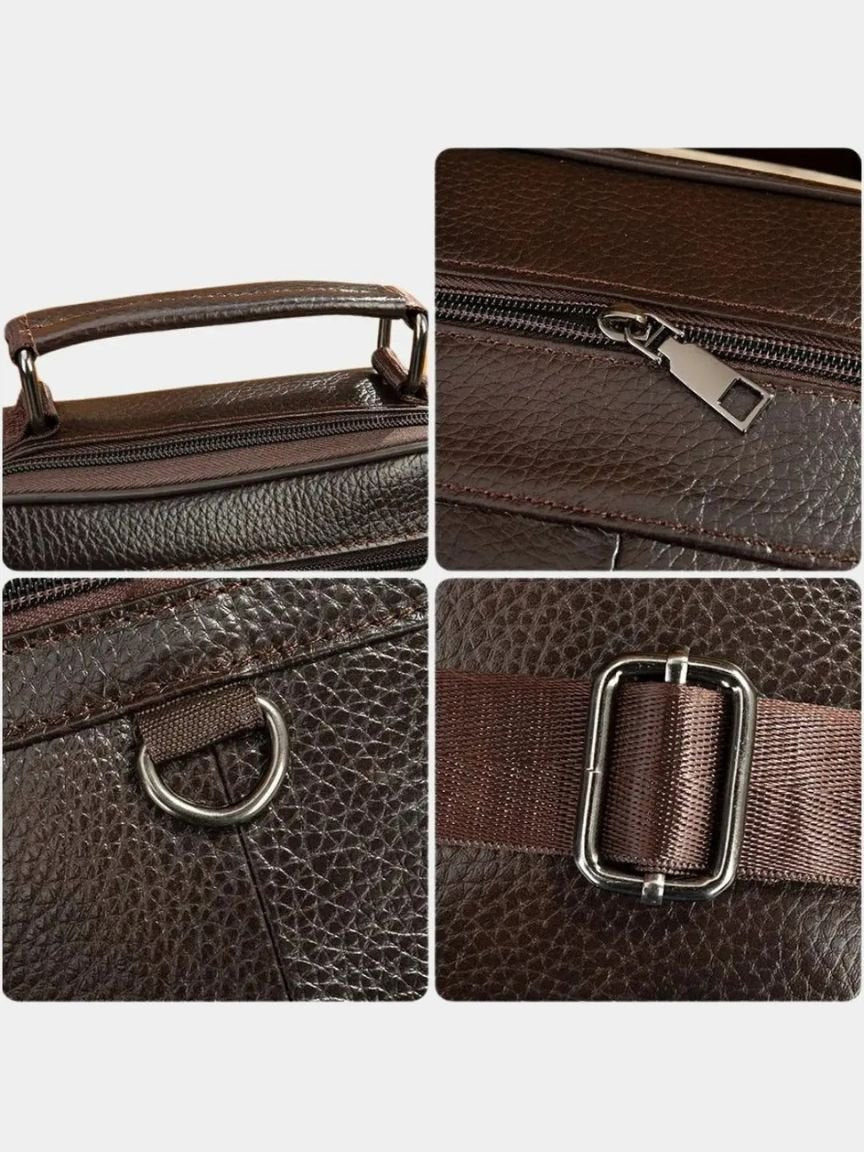 Leather Men's Shoulder Bag - Dalton & Rowe