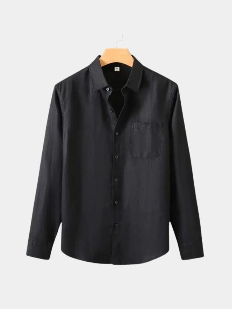 Long Sleeve Essential Linen Shirt - Dalton & Rowe