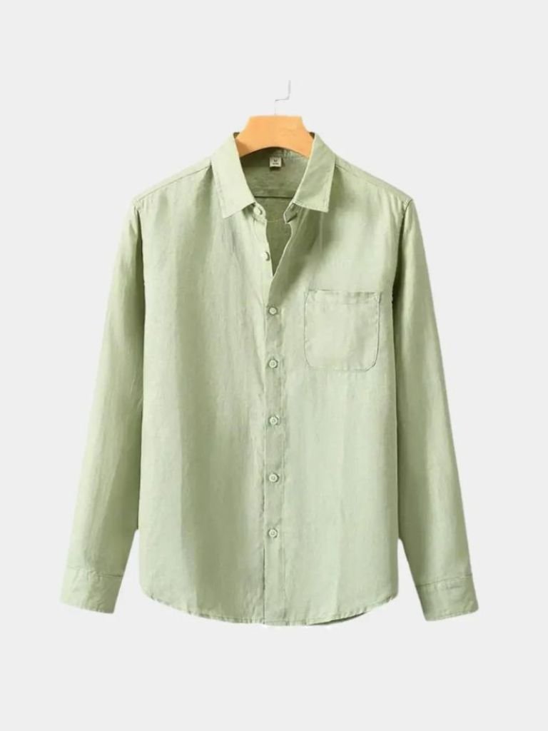 Long Sleeve Essential Linen Shirt - Dalton & Rowe