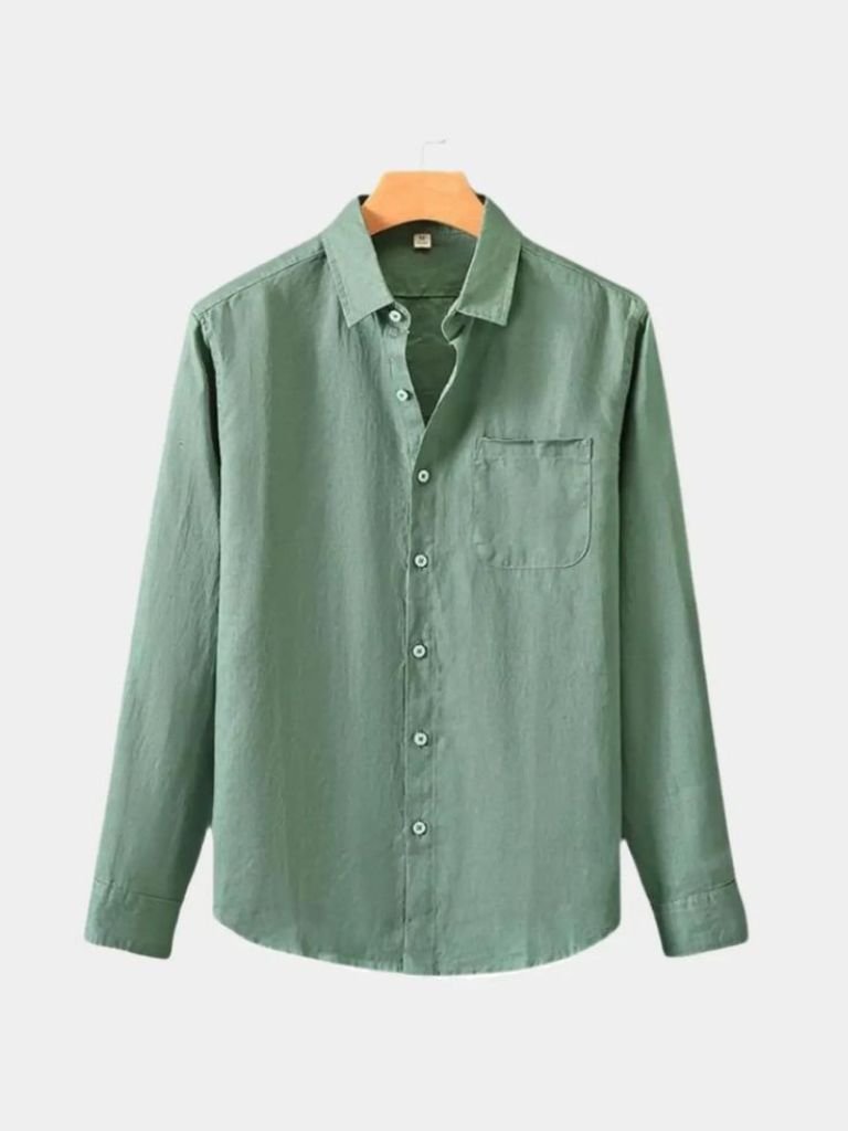 Long Sleeve Essential Linen Shirt - Dalton & Rowe