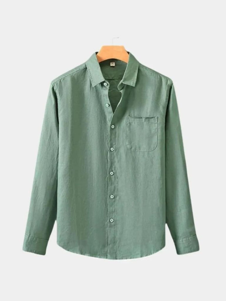 Long Sleeve Essential Linen Shirt - Dalton & Rowe