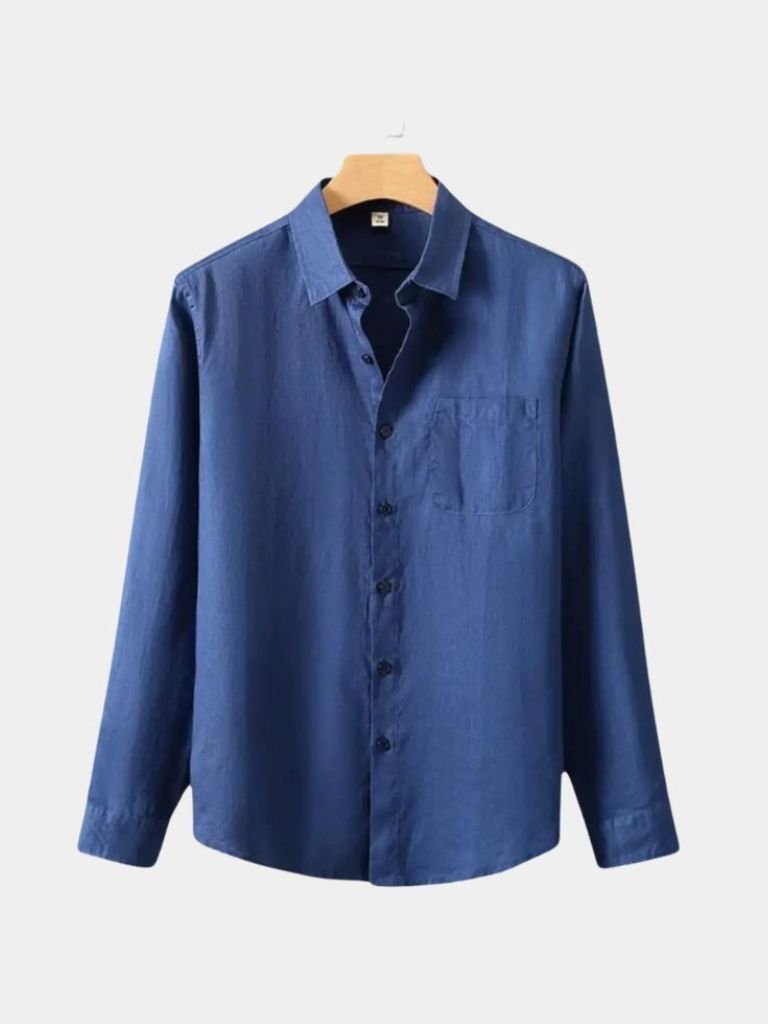 Long Sleeve Essential Linen Shirt - Dalton & Rowe