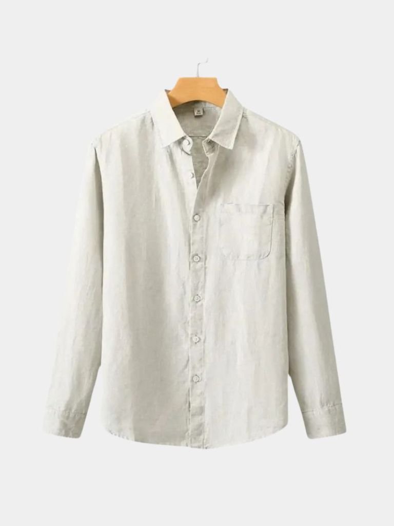 Long Sleeve Essential Linen Shirt - Dalton & Rowe