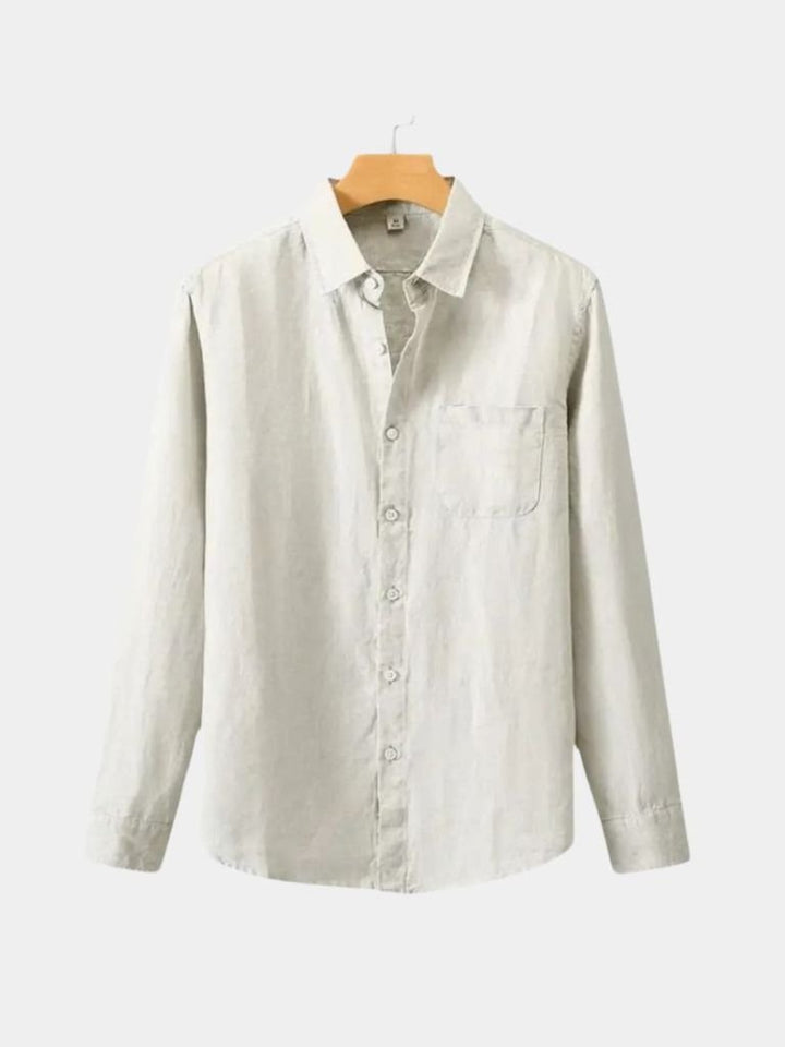 Long Sleeve Essential Linen Shirt - Dalton & Rowe