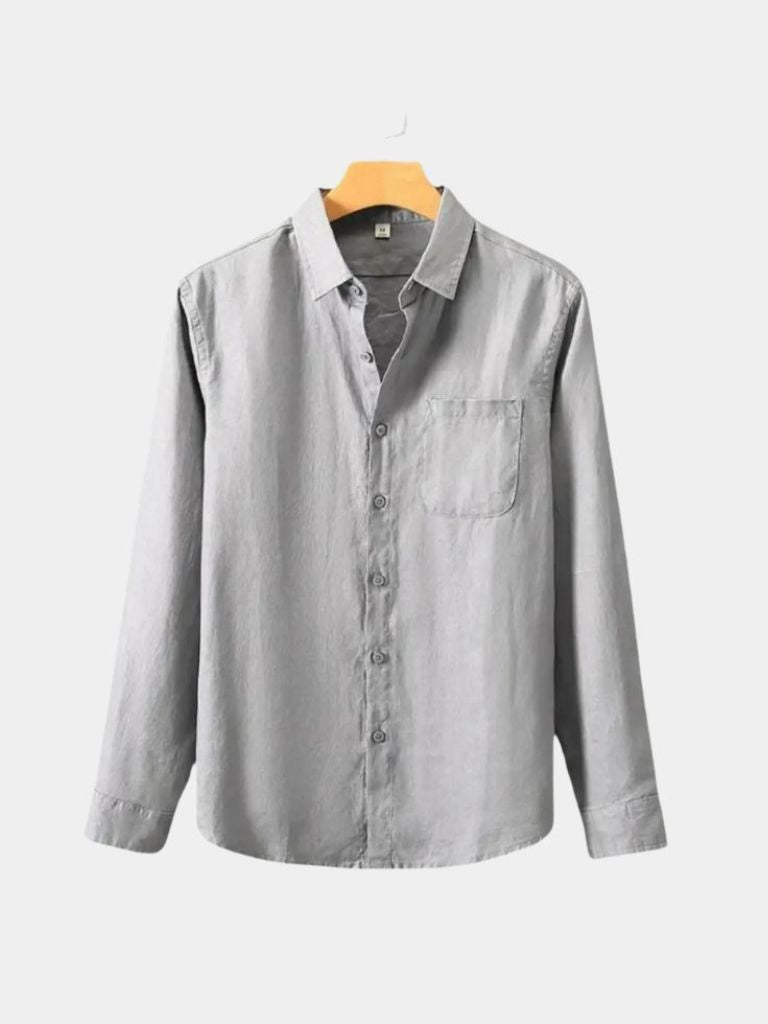 Long Sleeve Essential Linen Shirt - Dalton & Rowe