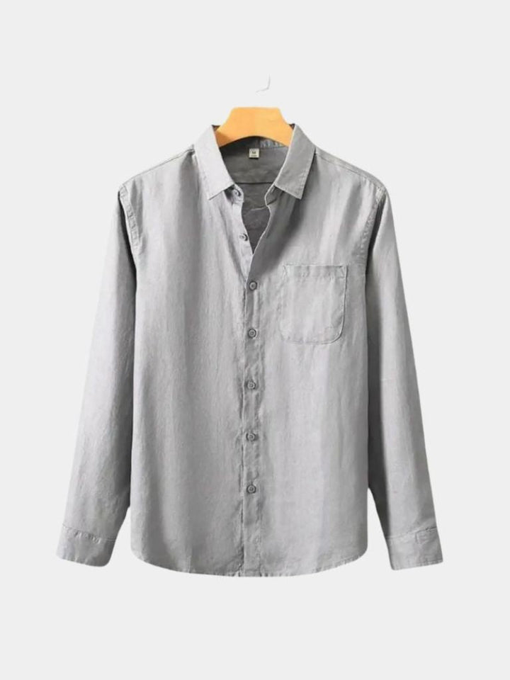 Long Sleeve Essential Linen Shirt - Dalton & Rowe