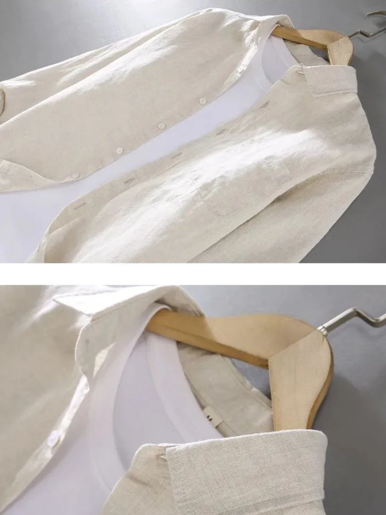 Long Sleeve Essential Linen Shirt - Dalton & Rowe
