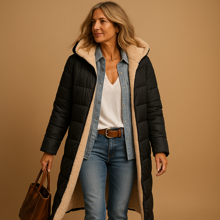 Cassandra - Abrigo Chic de Invierno