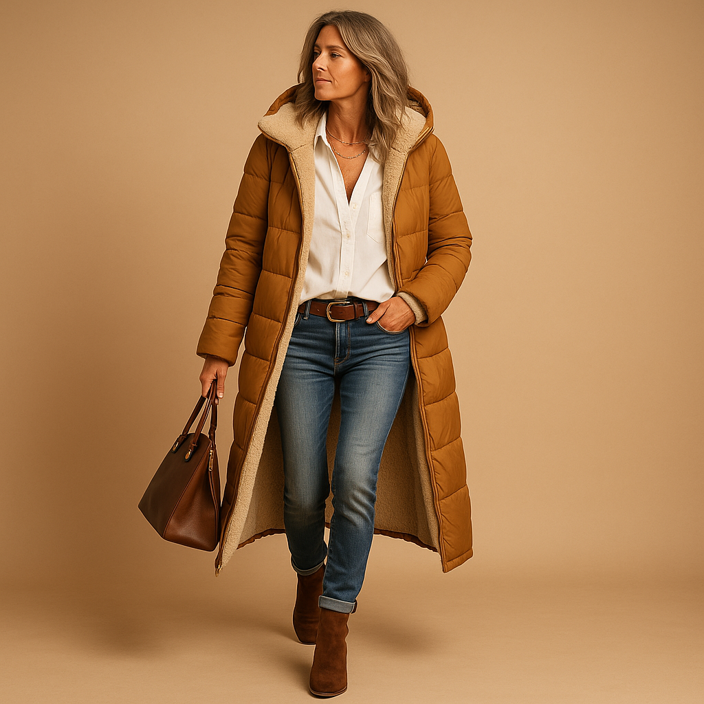 Cassandra - Abrigo Chic de Invierno