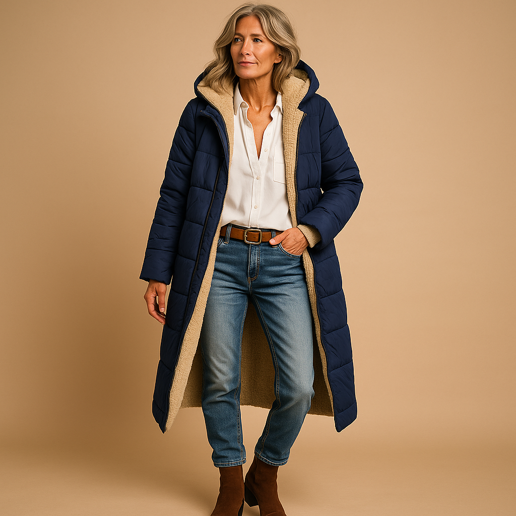Cassandra - Abrigo Chic de Invierno