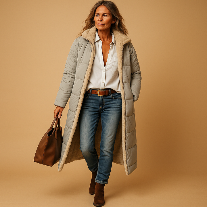 Cassandra - Abrigo Chic de Invierno