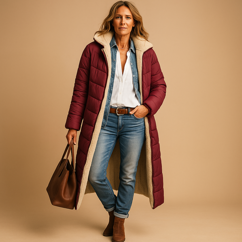 Cassandra - Abrigo Chic de Invierno