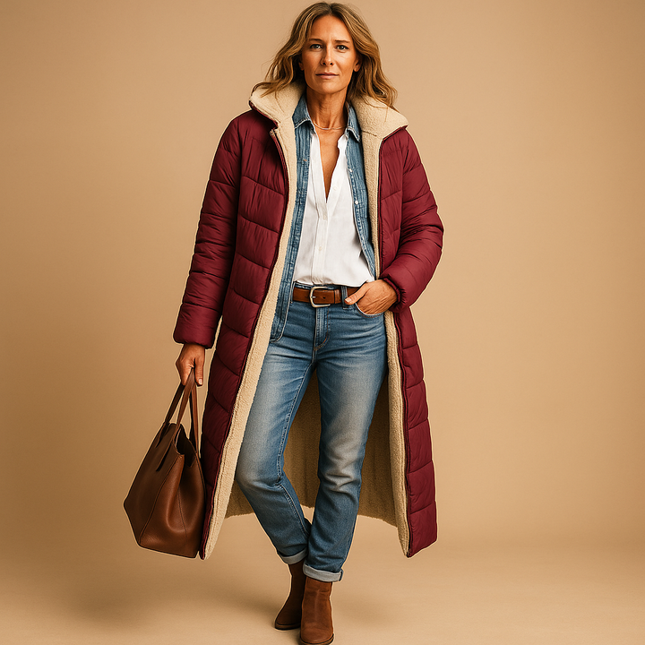 Cassandra - Abrigo Chic de Invierno