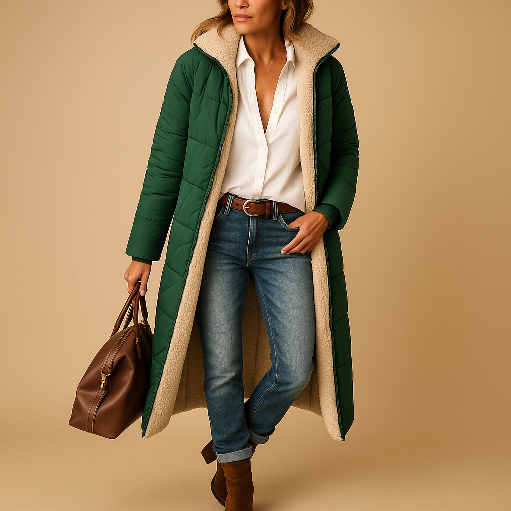 Cassandra - Abrigo Chic de Invierno