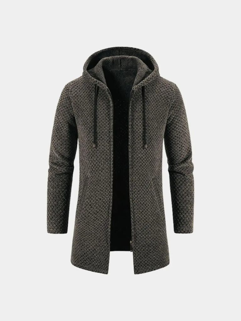 Lugano Knitted Hooded Winter Coat - Dalton & Rowe