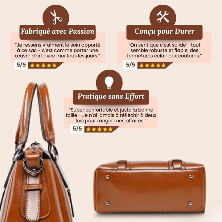 Amélie | Bolso Estructurado Elegancia Clásica