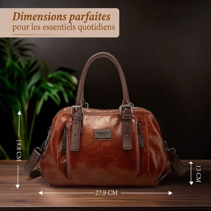 Émilie | Bolso de Bowling Clásico Elegante