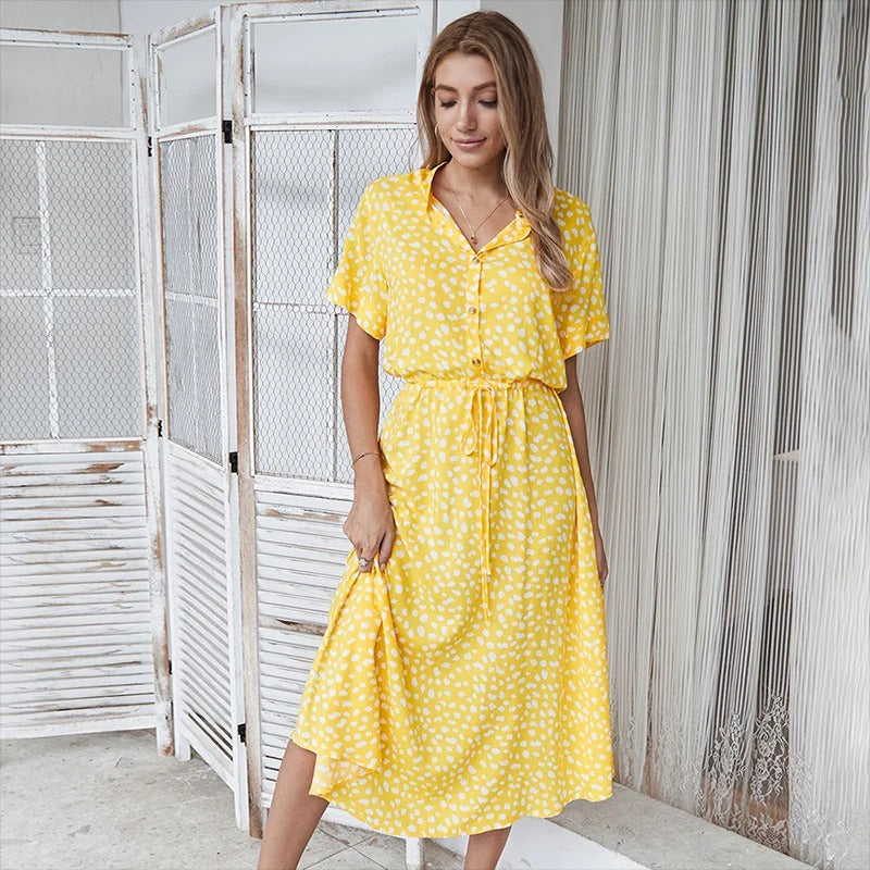 Bérénice | Vestido Midi Impreso