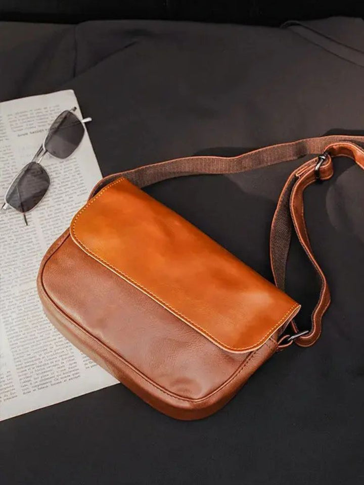 Milan Essential Leather Shoulder Bag - Dalton & Rowe