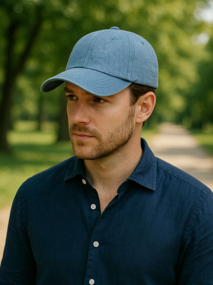 Minimalist Denim Cap - Dalton & Rowe