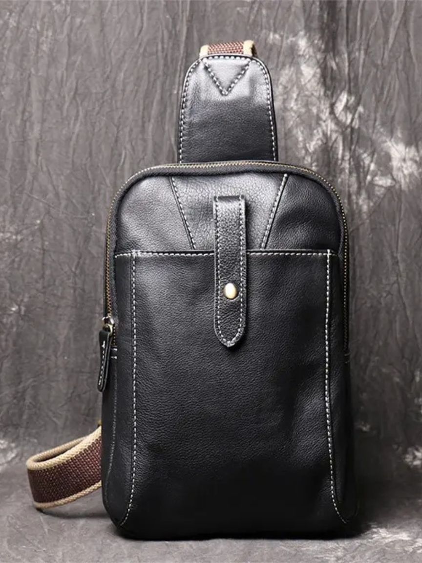 Minimalist Leather Shoulder Bag - Dalton & Rowe